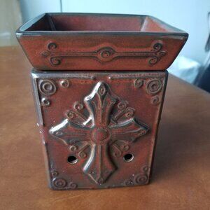 Scentsy Wax Warmer - Brown Faith